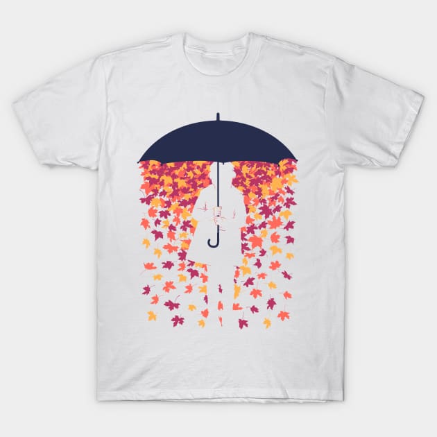 Autumn Rain T-Shirt by khairulanam87